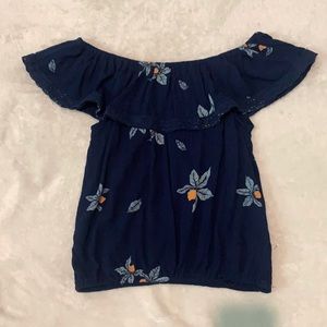 Mossimo Off Shoulder Crop Top